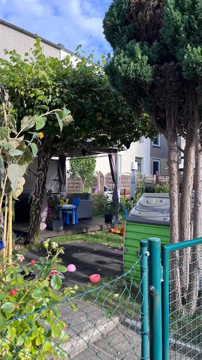 Garten der Kindertagespflege KrabbelMäuse in Lübeck St. Lorenz Nord